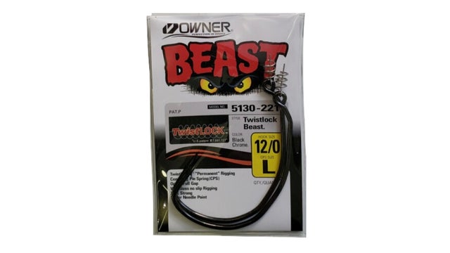 Owner 5130W-046 Weighted Twistlock Beast 6/0 - Angler's Choice Tackle